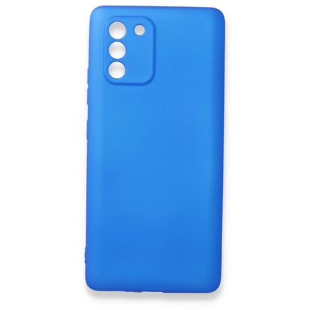 Newface Samsung Galaxy A91 / S10 Lite Kılıf First Silikon - Mavi