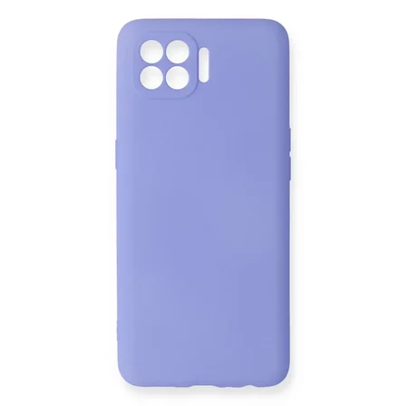 Newface Oppo Reno 4 Lite Kılıf First Silikon - Lila