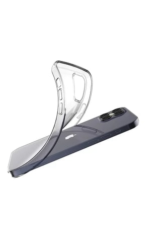 Newface Apple iPhone 12 Kılıf Lüx Şeffaf Silikon