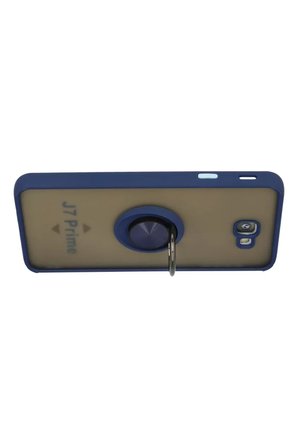 Newface Samsung Galaxy J7 Prime Kılıf Montreal Yüzüklü Silikon Kapak - Lacivert