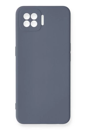 Newface Oppo A73 Kılıf Nano içi Kadife Silikon - Gri