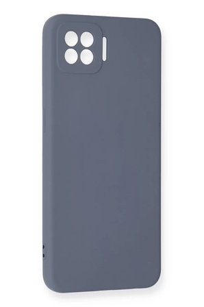 Newface Oppo A73 Kılıf Nano içi Kadife Silikon - Gri