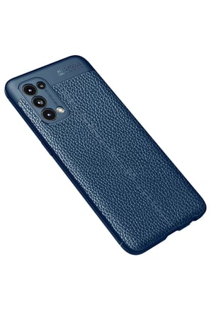 Newface Oppo Reno 5 Kılıf Auto Focus Kapak - Lacivert