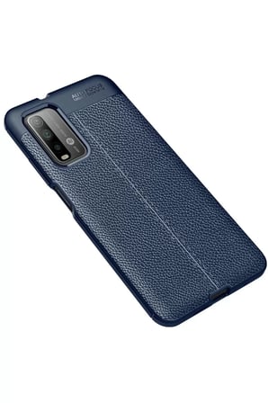 Newface Xiaomi Redmi 9T Kılıf Auto Focus Kapak - Lacivert
