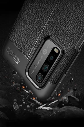 Newface Xiaomi Redmi 9T Kılıf Auto Focus Kapak - Lacivert
