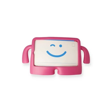 Newface Samsung Galaxy T510 Tab A 10.1 Kılıf Karakter Tablet Silikon - Pembe