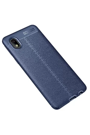Newface Samsung Galaxy A01 Core Kılıf Auto Focus Kapak - Lacivert