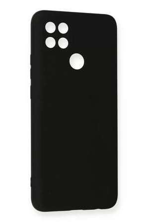 Newface Oppo A15 Kılıf Nano içi Kadife Silikon - Siyah