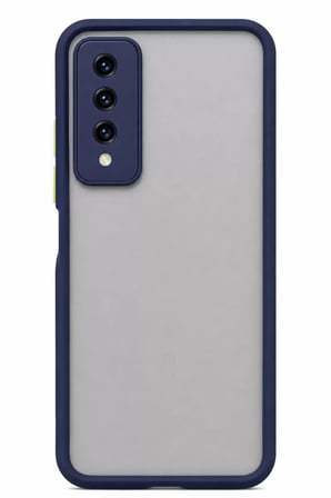 Newface Huawei Y9 Prime 2019 Kılıf Montreal Silikon Kapak - Lacivert