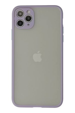 Newface Apple iPhone 12 Pro Kılıf Montreal Silikon Kapak - Mor