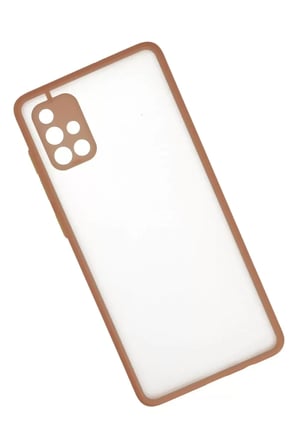 Newface Samsung Galaxy A71 Kılıf Montreal Silikon Kapak - Pembe