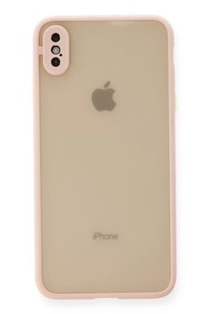 Newface Apple iPhone X Kılıf Montreal Silikon Kapak - Pembe
