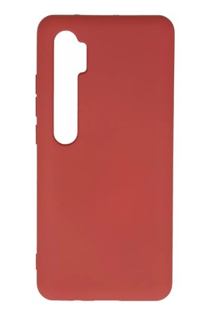 Newface Xiaomi Mi Note 10 Lite Kılıf Nano içi Kadife Silikon - Kiremit