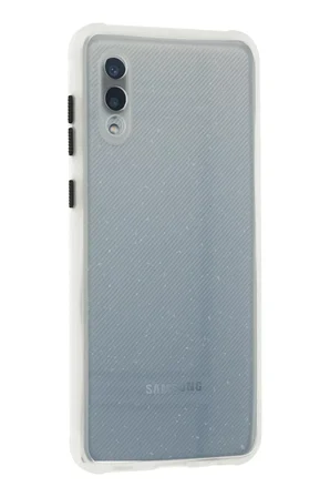 Newface Samsung Galaxy A02 Kılıf Miami Şeffaf Silikon - Şeffaf