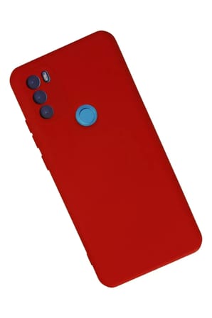 Newface General Mobile GM 21 Plus Kılıf Nano içi Kadife Silikon - Kırmızı