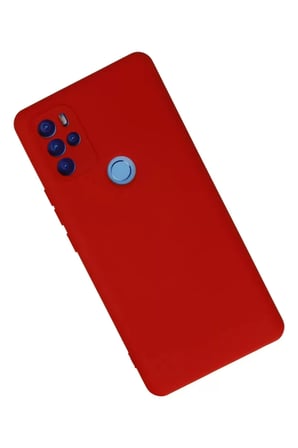 Newface General Mobile GM 21 Pro Kılıf Nano içi Kadife Silikon - Kırmızı