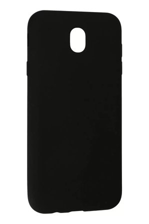 Newface Samsung Galaxy J7 Pro / J730 Kılıf Nano içi Kadife Silikon - Siyah