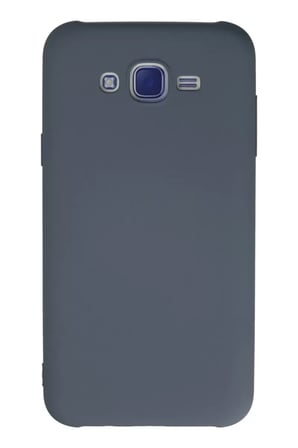 Newface Samsung Galaxy J7 Kılıf Nano içi Kadife Silikon - Gri