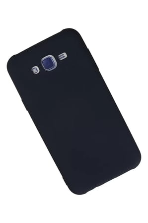 Newface Samsung Galaxy J7 Kılıf Nano içi Kadife Silikon - Lacivert