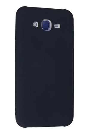 Newface Samsung Galaxy J7 Kılıf Nano içi Kadife Silikon - Lacivert