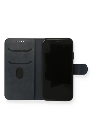 Newface Apple iPhone 13 Mini Kılıf Trend S Plus Kapaklı Kılıf - Lacivert