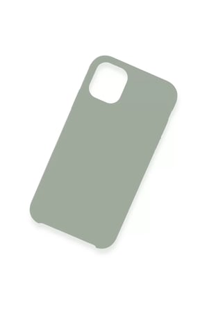 Newface Apple iPhone 11 Pro Max Kılıf Lansman Legant Silikon - Açık Gri