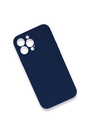 Newface Apple iPhone 13 Pro Kılıf Lansman Legant Silikon - Lacivert
