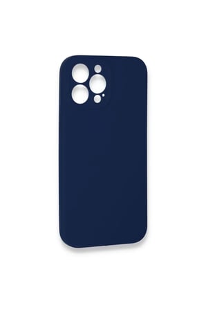 Newface Apple iPhone 13 Pro Kılıf Lansman Legant Silikon - Lacivert