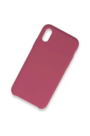 Newface Apple iPhone XS Max Kılıf Lansman Legant Silikon - Fuşya