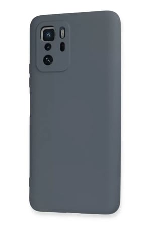 Newface Xiaomi Poco X3 GT Kılıf Nano içi Kadife Silikon - Gri