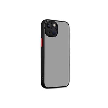 Newface Apple iPhone 13 Kılıf Montreal Silikon Kapak - Siyah