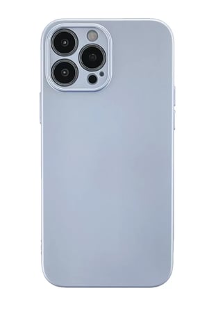 Newface Apple iPhone 13 Pro Kılıf Nano içi Kadife Silikon - Sky Blue