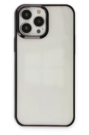 Newface Apple iPhone 13 Pro Max Kılıf Element Silikon - Siyah