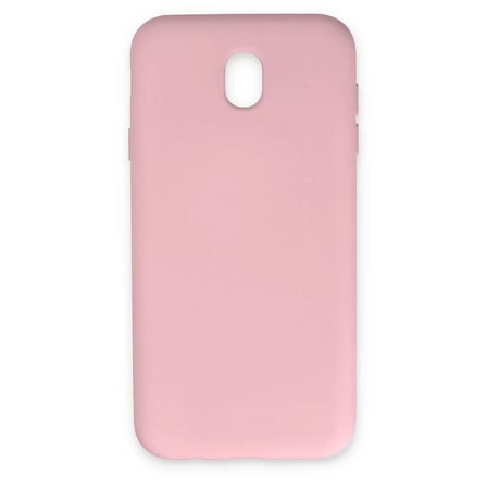 Newface Samsung Galaxy J7 Pro / J730 Kılıf Nano içi Kadife Silikon - Pudra