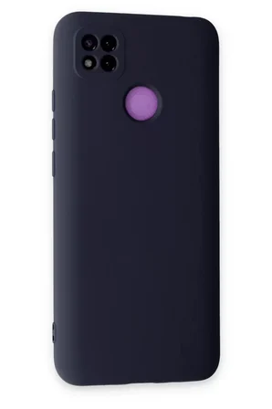 Newface Xiaomi Redmi 9C Kılıf Nano içi Kadife Silikon - Lacivert