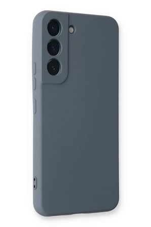 Newface Samsung Galaxy S22 Plus Kılıf Nano içi Kadife Silikon - Gri