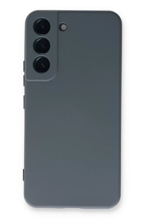 Newface Samsung Galaxy S22 Plus Kılıf Nano içi Kadife Silikon - Gri