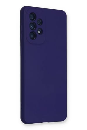 Newface Samsung Galaxy A53 5G Kılıf Nano içi Kadife Silikon - Mor