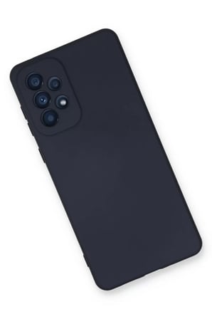 Newface Samsung Galaxy A53 5G Kılıf Nano içi Kadife Silikon - Lacivert