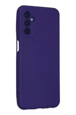 Newface Samsung Galaxy M23 Kılıf Nano içi Kadife Silikon - Mor