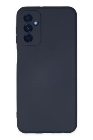Newface Samsung Galaxy M23 Kılıf Nano içi Kadife Silikon - Lacivert