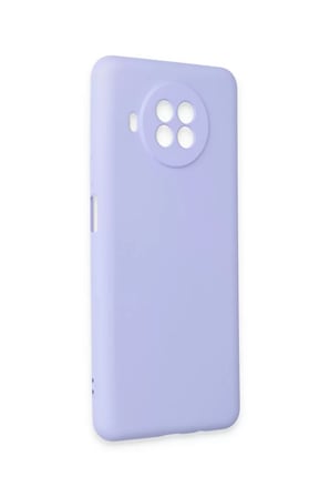 Newface Xiaomi Mi 10T Lite Kılıf Nano içi Kadife Silikon - Lila