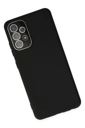 Newface Samsung Galaxy A33 5G Kılıf Lansman Glass Kapak - Siyah