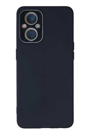 Newface Oppo Reno 7 Lite Kılıf Lansman Glass Kapak - Lacivert
