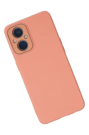 Newface Oppo Reno 7 Lİte Kılıf Lansman Glass Kapak - Pembe