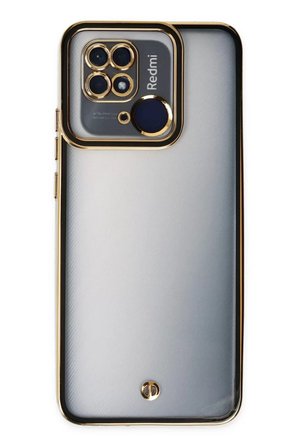 Newface Xiaomi Redmi 10C Kılıf Liva Lens Silikon - Siyah