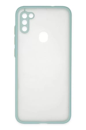 Newface Samsung Galaxy A11 Kılıf Montreal Silikon Kapak - Turkuaz