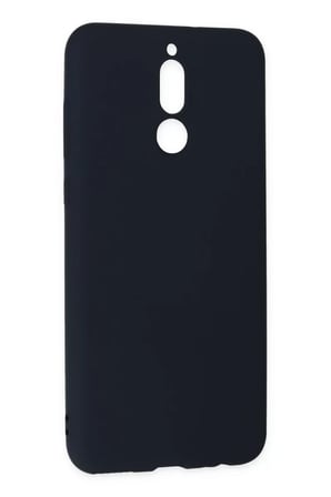 Newface Huawei Mate 10 Lite Kılıf Nano içi Kadife Silikon - Lacivert