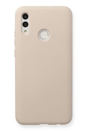 Newface Huawei P Smart 2019 Kılıf Nano içi Kadife Silikon - Pudra