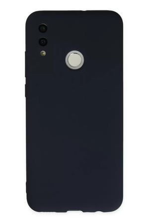 Newface Huawei P Smart 2019 Kılıf Nano içi Kadife Silikon - Lacivert
